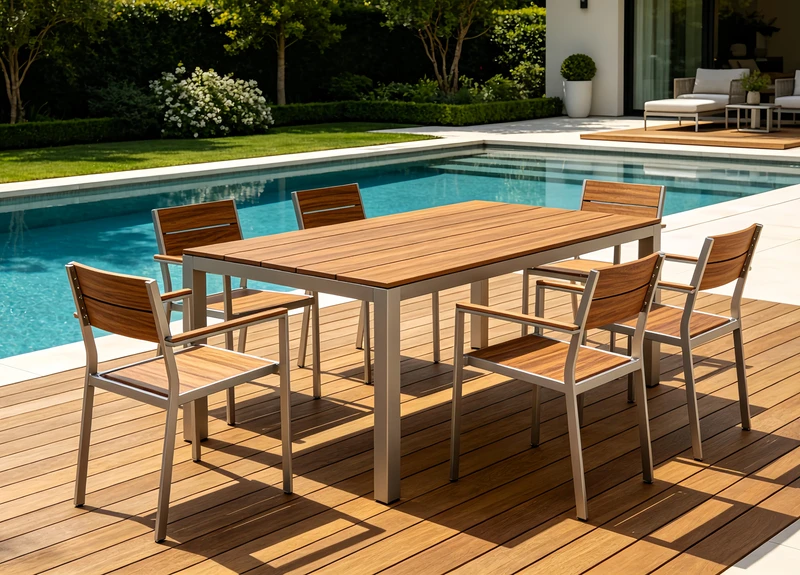 Wood Effect Powder Coating for Outdoor Furniture
